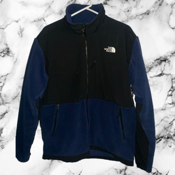 The North Face Other - The North Face Denali Jacket Navy Blue & Black Large